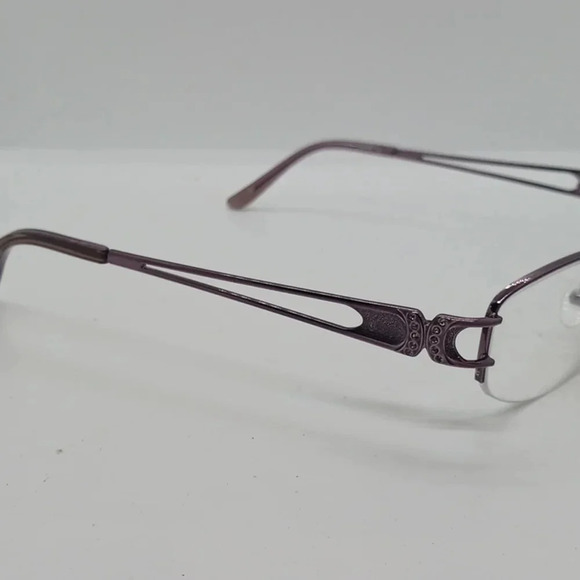 NWT WOMEN'S COTE D'AZUR EYEGLASS FRAMES 217 LILAC - Picture 4 of 4